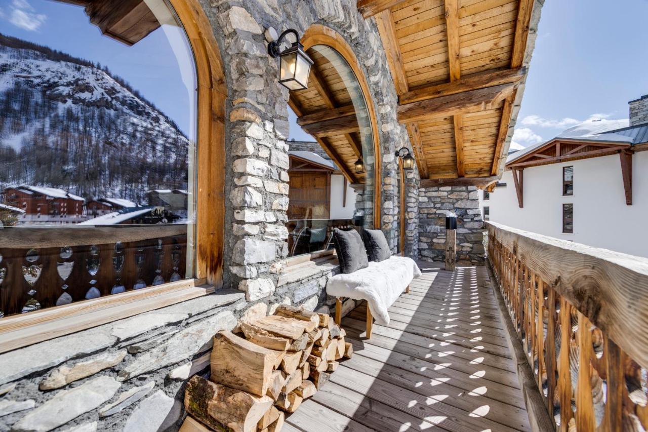 فيلا Chalet La Bouclia Val-dʼIsère المظهر الخارجي الصورة