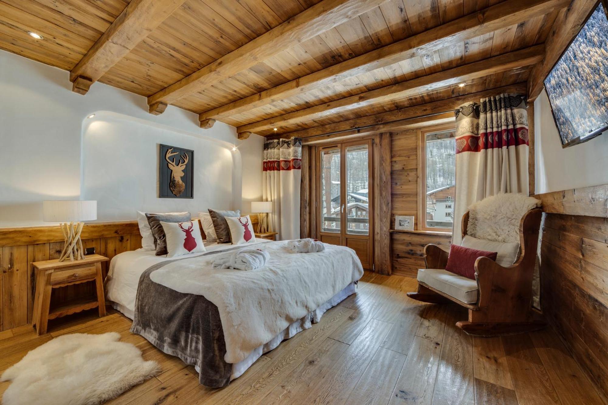 فيلا Chalet La Bouclia Val-dʼIsère الغرفة الصورة